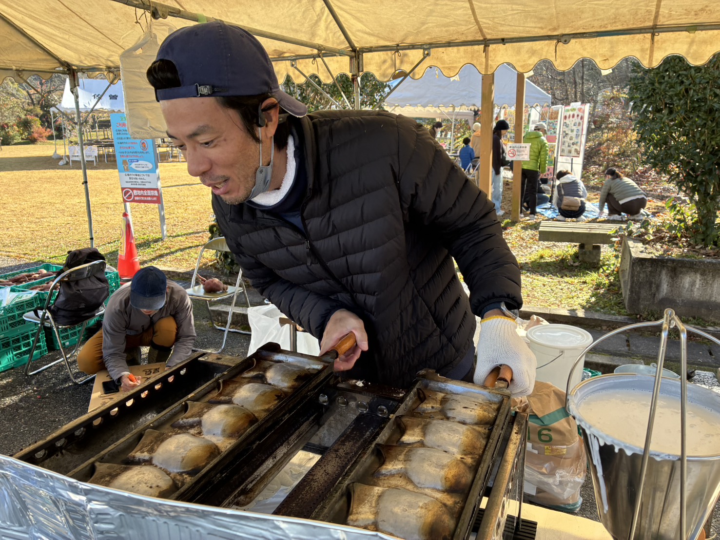 飲食販売の様子