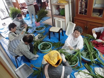 宝塚市指定無形民俗文化財「西谷地区のちまきの食文化」